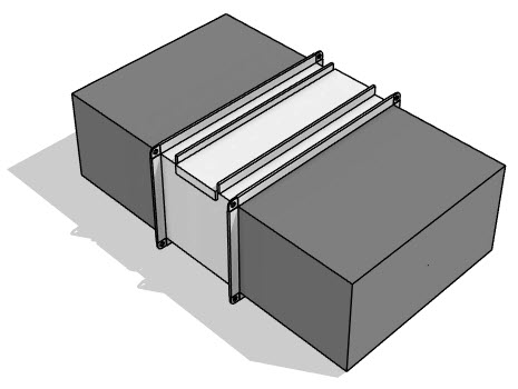 Воздушный фильтр VKF-C Прямоугольный